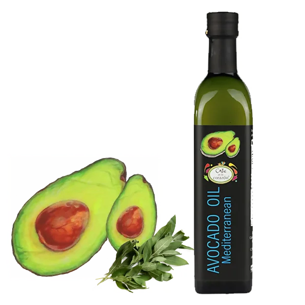 Cate de mi Corazón Aceite comestible de Aguacate Mediterráneo 500ml